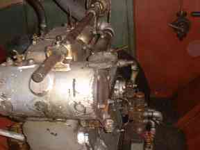 Lister JP2 Engine view from the rear